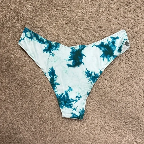 Blue Tie-Dye Bikini Set - Picture 7 of 7